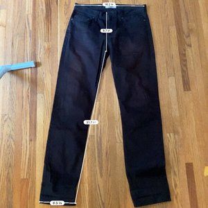Naked and Famous Weird Guy Selvedge Chino in Black